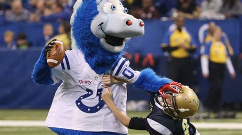 The Face of the Franchise: Blue's Role as the Indianapolis Colts' Mascot